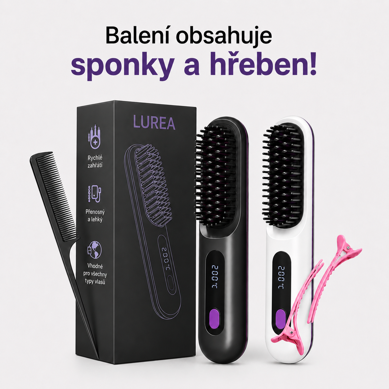 Lurea: Žehlicí hřeben